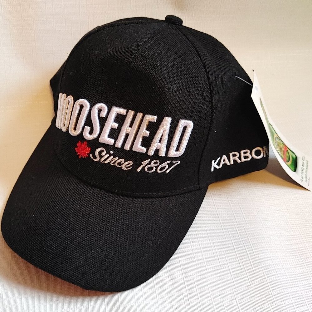 Moosehead Lager Ball Cap KARBON NWT